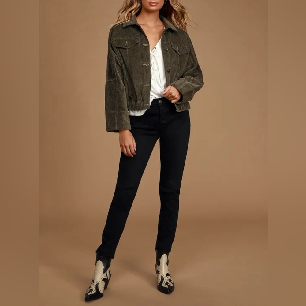 NWT Band Of Gypsies Other Side Corduroy Jacket - Picture 4 of 14